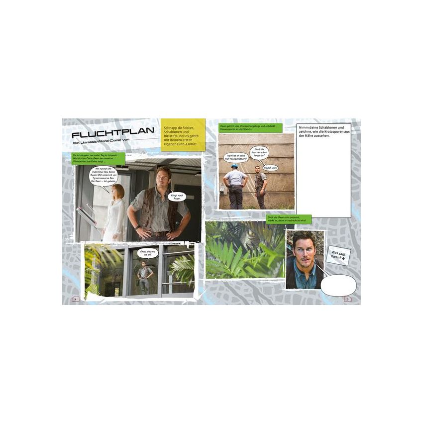 Panini  Album Jurassic World: Die Dinosaurier sind los!