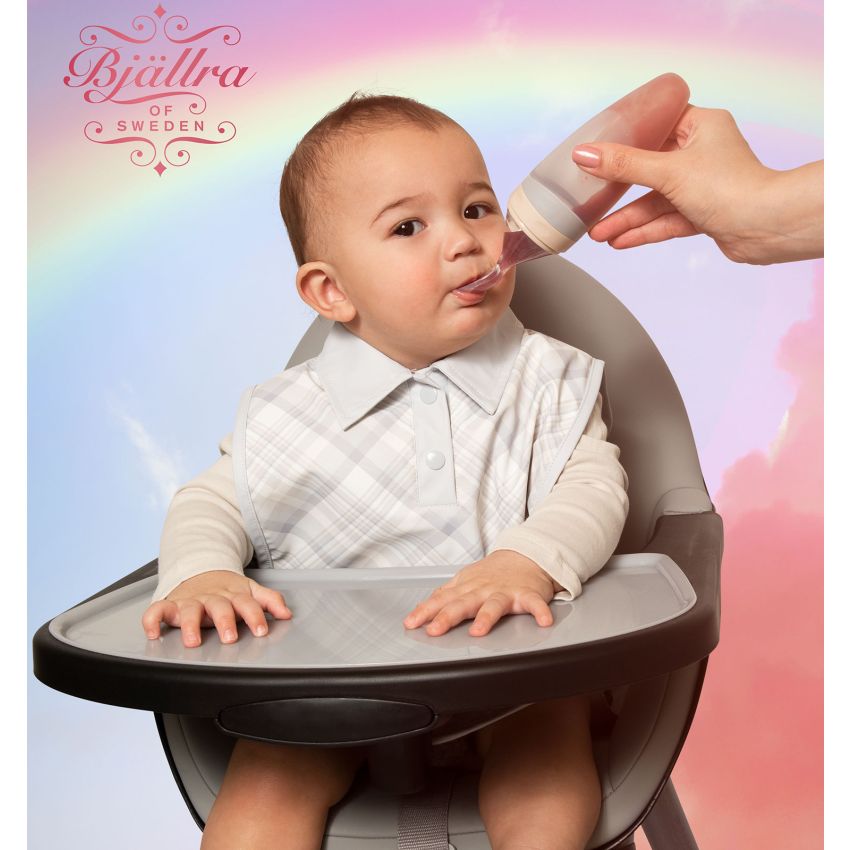 Bjällra of Sweden - Fütterungs- Löffel für unterwegs Pink