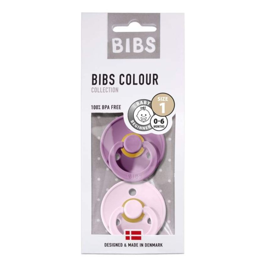 BIBS - Lavender / Babypink Gr. 1