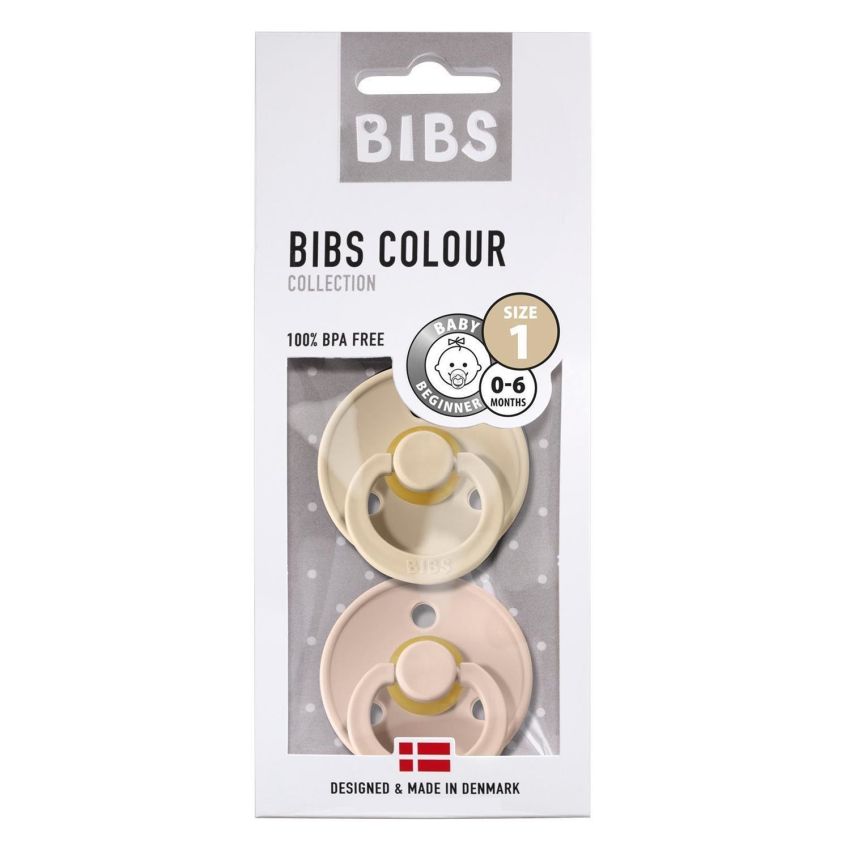 BIBS - Vanilla / Blush Gr. 1