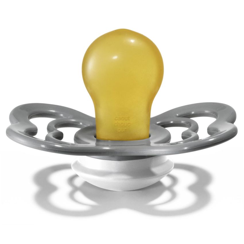 BIBS - SUPREME Latex Smoke-White Gr. 2