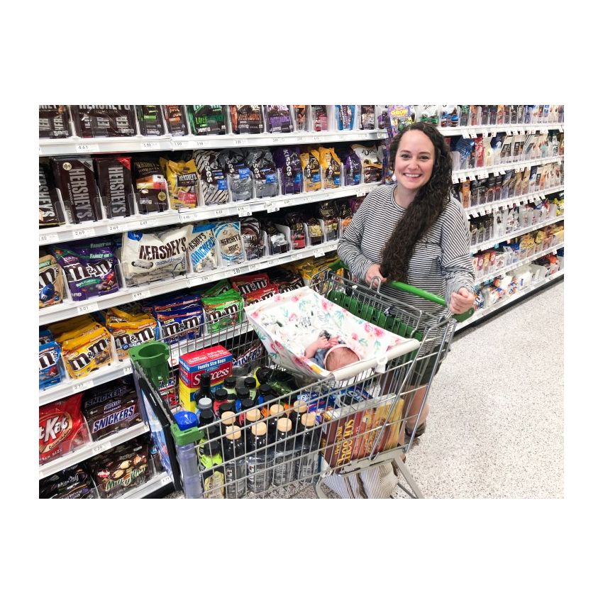 Binxy Baby - Einkaufswagen Hängematte Triangles