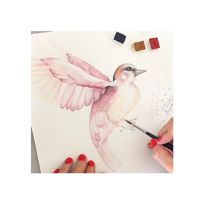 Little Rae Prints - Wandsticker Daisy and Friends Magic Garden