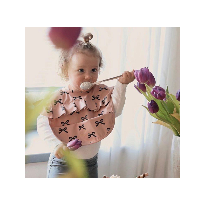 Bjällra of Sweden - Lätzchen Pink Bows