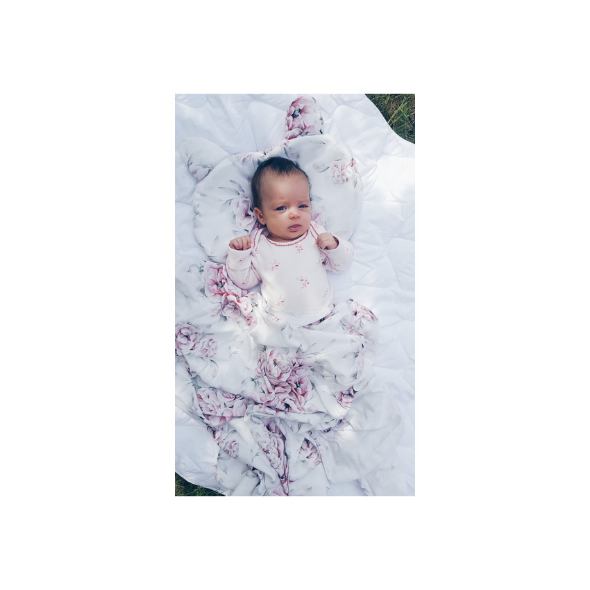 Qbana Mama - Bambus Muslin Swaddle 2er Set Blosssom