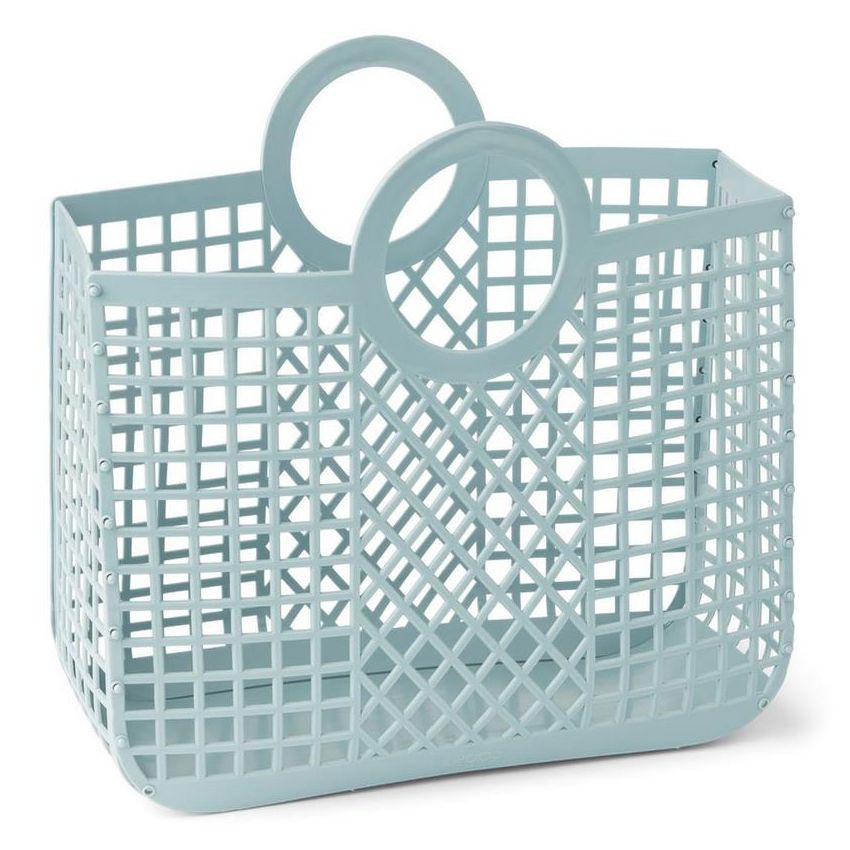 LIEWOOD - Bloom Korbtasche Sea Blue