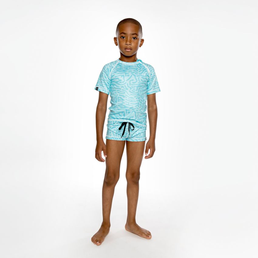 Beach & Bandits - UV Badeshirt Blue Reef