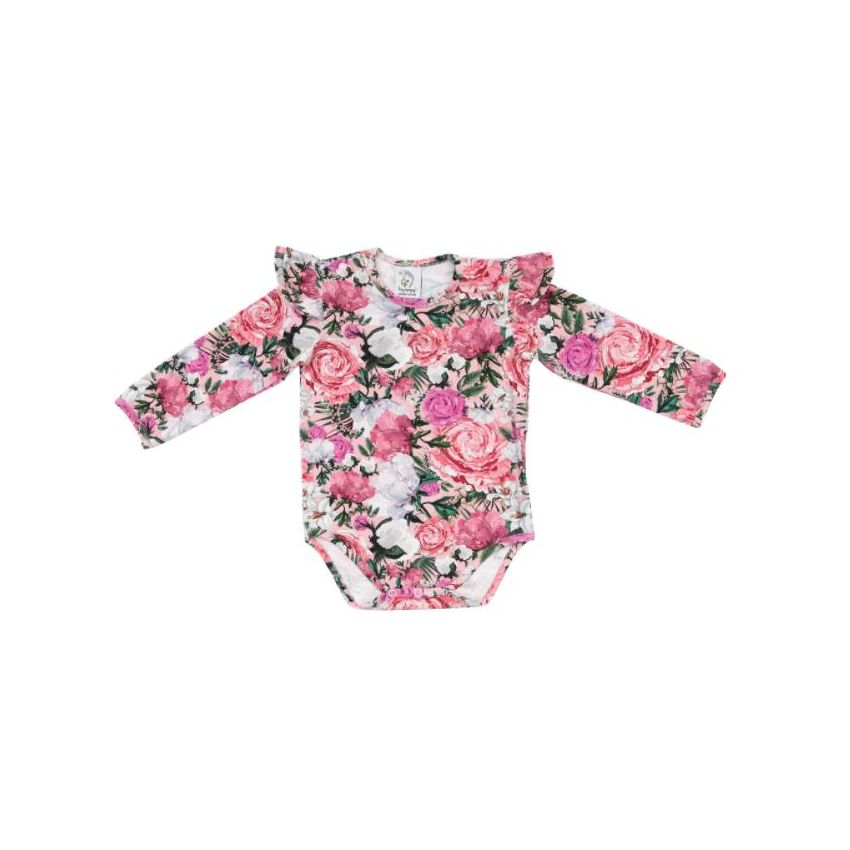 Hey Popinjay! - Body mit Rüschchen Beauty lang