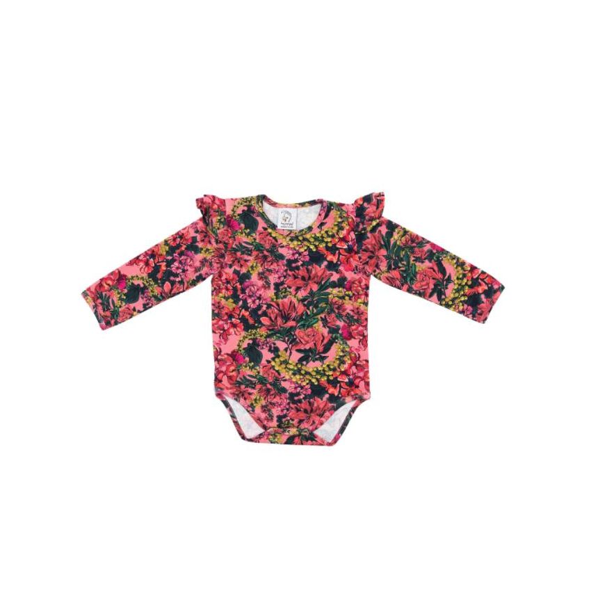 Hey Popinjay! - Body mit Rüschchen My Darling lang