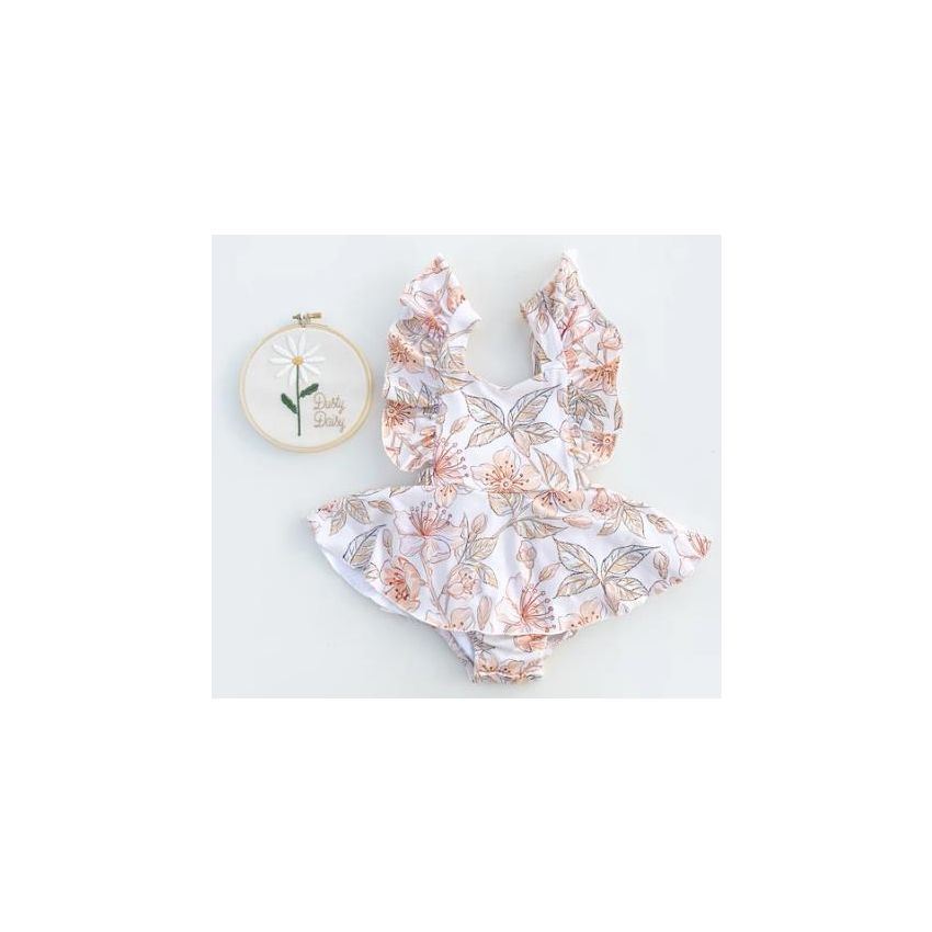 Dusty Daisy - Body Kleidchen Bloom hell