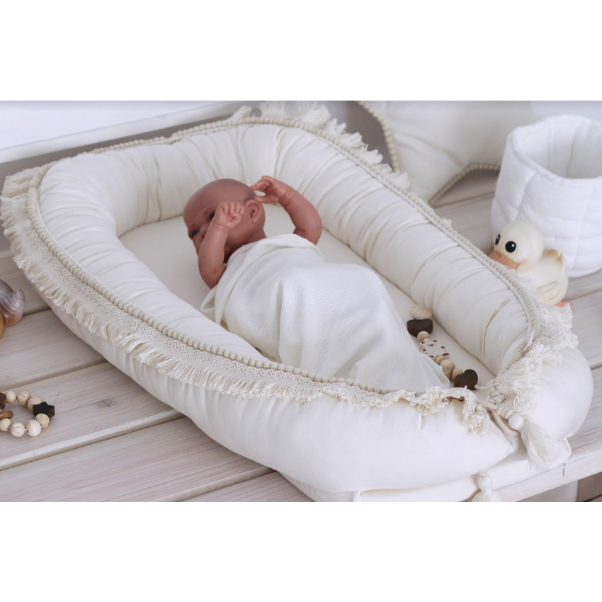 Cotton & Sweets - Babynest Boho Creme