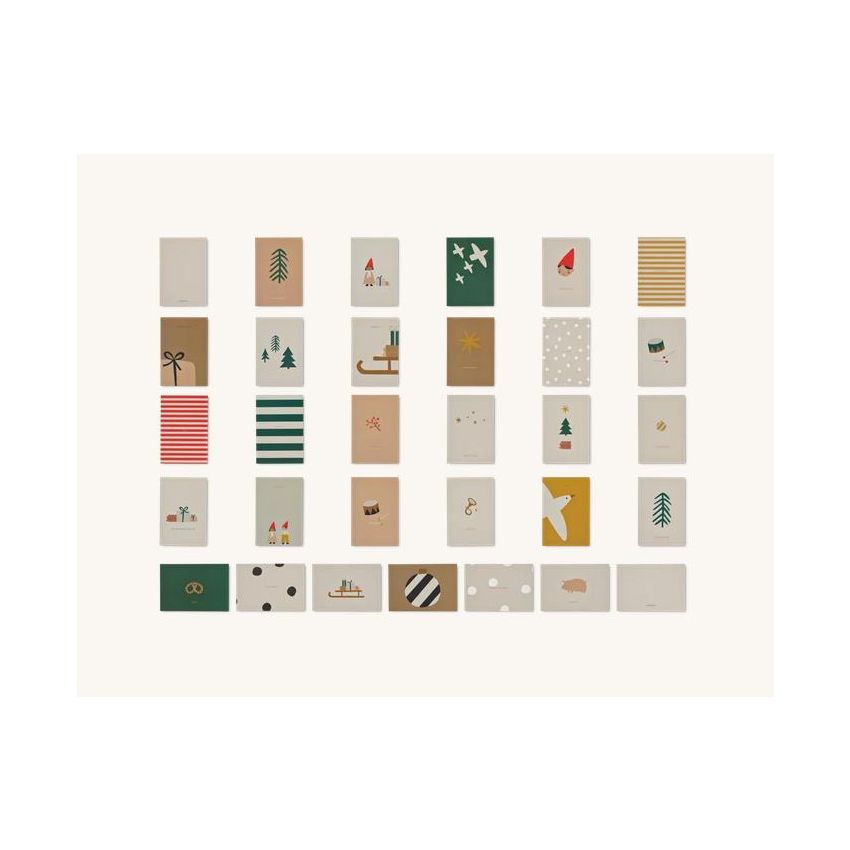 LIEWOOD - Papier Collection: Bryce Postkarten Set Holiday Mix