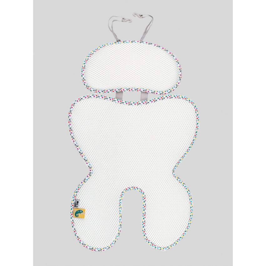 LEOKID - Anti- Schwitz 3D Einlage Kinderwagen / Autositz Sunday Kleinkind