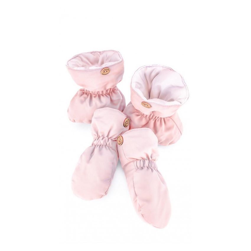 LAttante - Handschuhe & Booties Set Everest Hellrosa