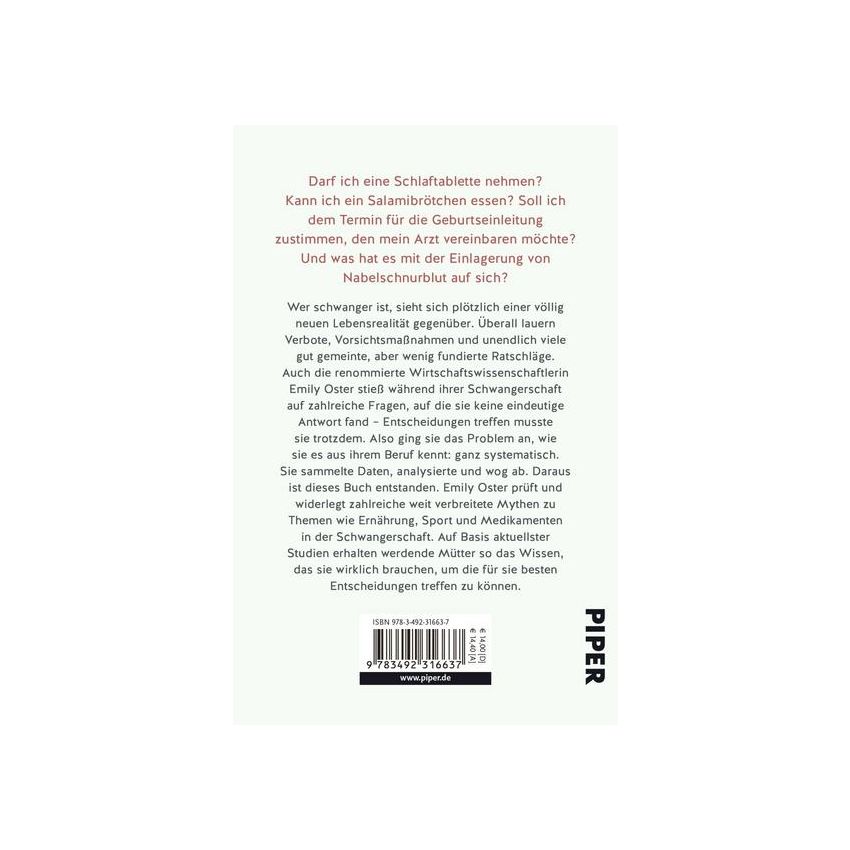 Piper Verlag - Das einzig wahre Schwangerschaftsbuch