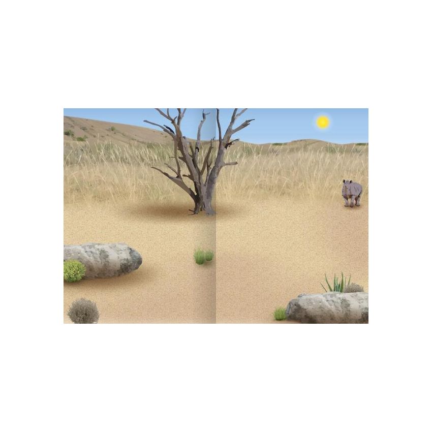 arsEdition - Mein Fühl-Stickerheft - Wilde Tiere - Mit Fellstickern