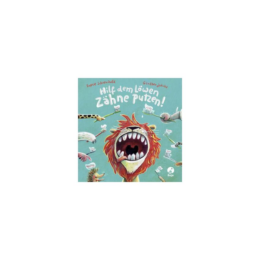 Boje Verlag - Hilf dem Löwen Zähne putzen!