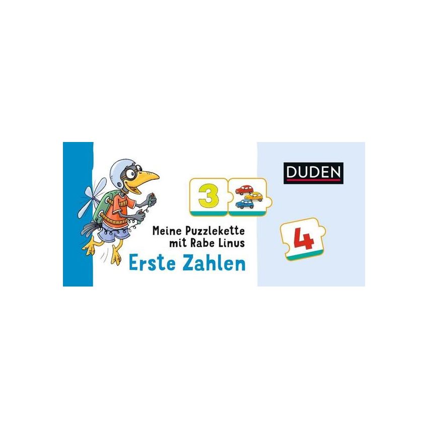 Duden - Meine Puzzlekette mit Rabe Linus - Erste Zahlen