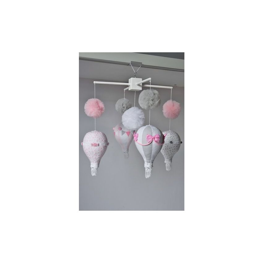 Baby Zebra - Mobile PomPom Himmel