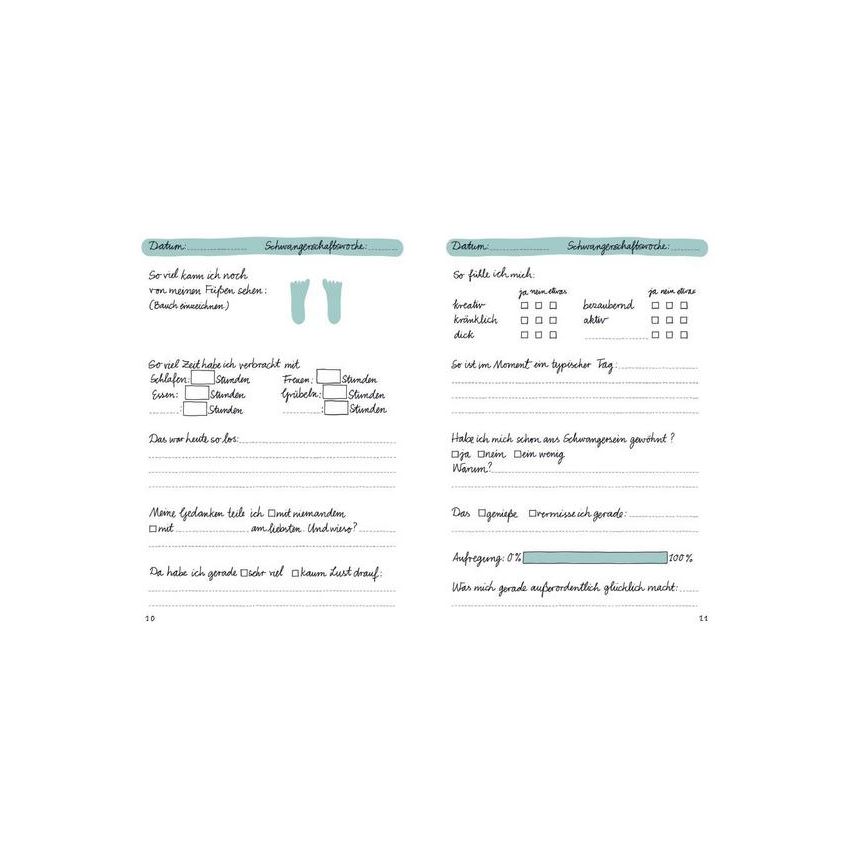 Mosaik Verlag - Tagebuch - Meine Schwangerschaft