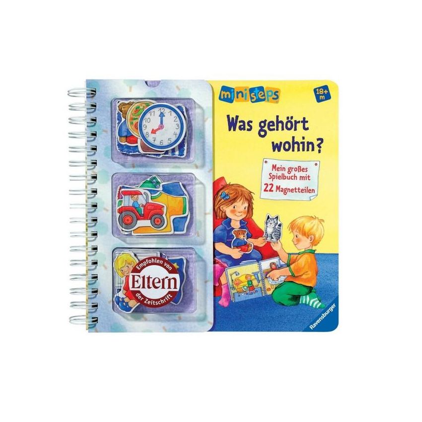 Ravensburger - Was gehört wohin? Magnet- Spielbuch
