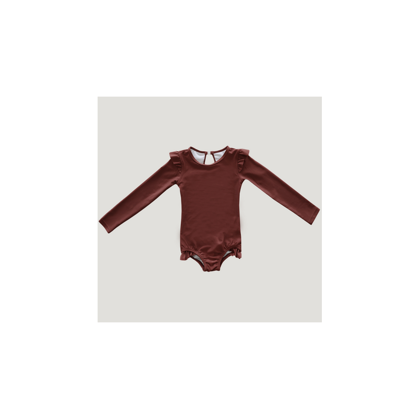 Jamie Kay - Everly langer Badeanzug Clay