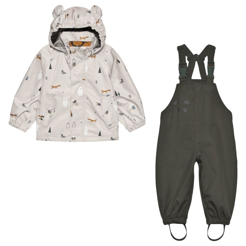 LIEWOOD - Dakota Softshell Regenbekleidungsset Arctic Mix