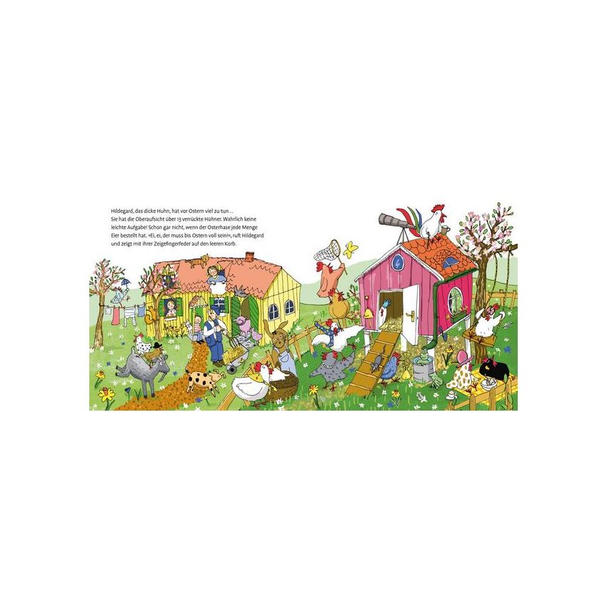 Carlsen Verlag - Maxi Pixi: Hildegard das dicke Huhn, hat vor Ostern viel zu tun
