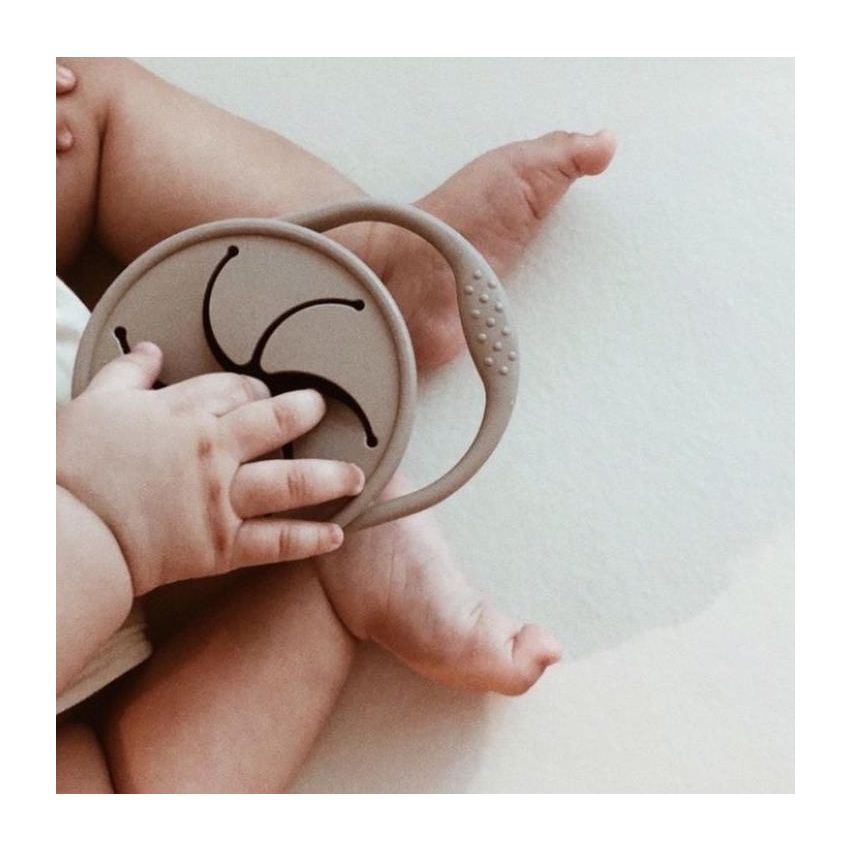 littleCHEW - Snackbecher faltbar Clay