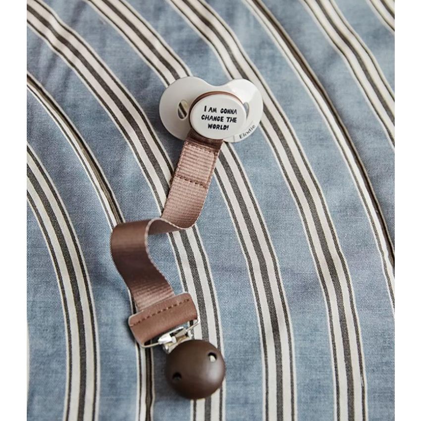 Elodie - Schnuller- Band Wood Collection Chocolate