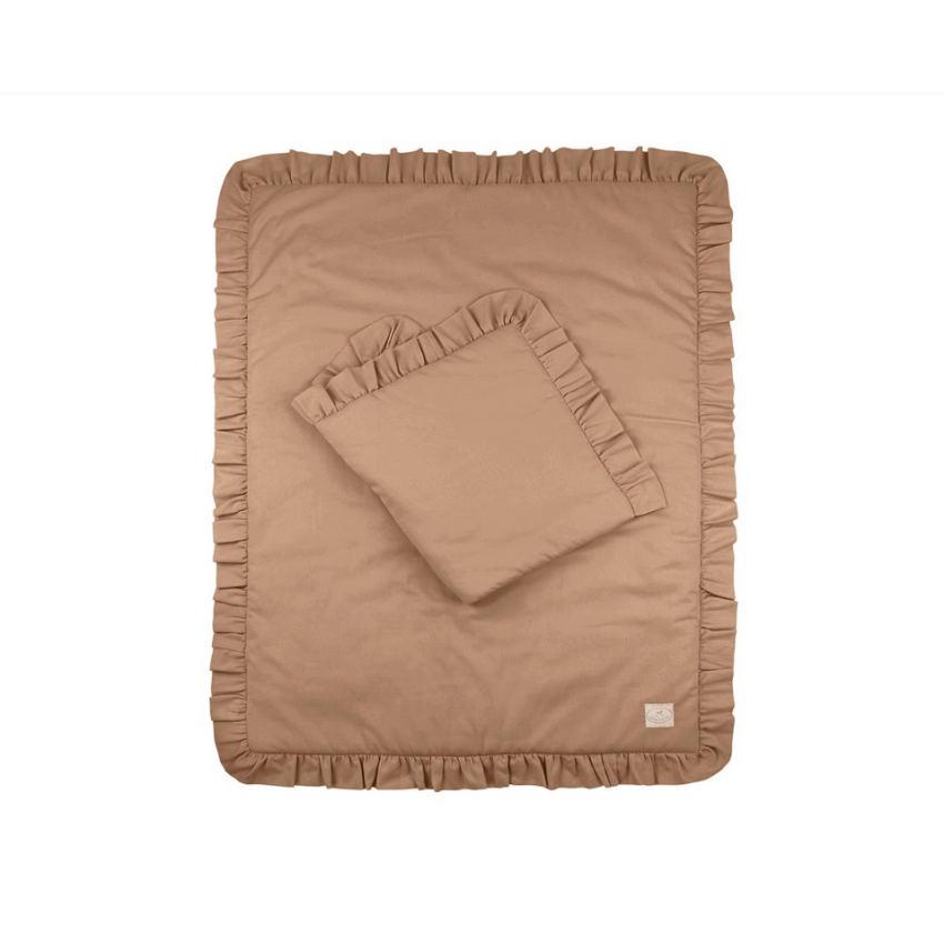 Cotton & Sweets - Bettwäsche Simply Glamour chocolate gefüttert 80 x 100cm