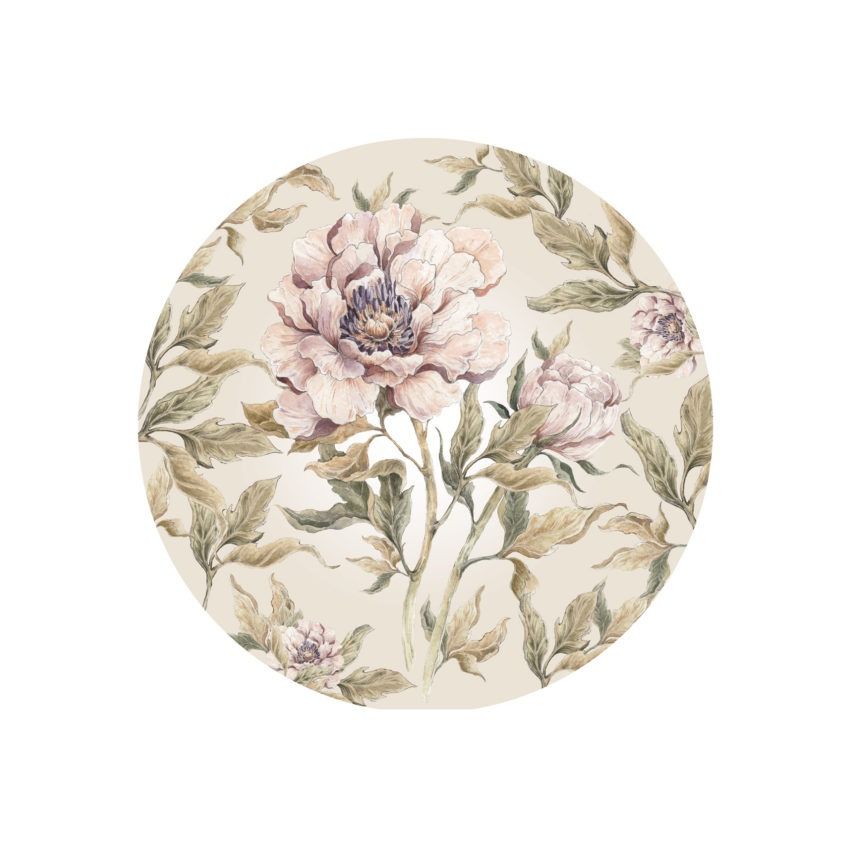 Dekornik - Peony im Kreis