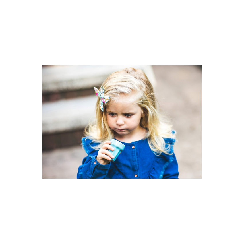 Ul & Ka - Haar Clip Violet Flowers