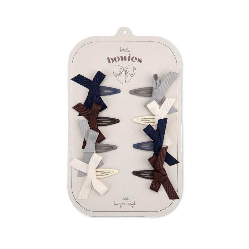 Konges Sløjd - Haarclips Mäschchen Blau Harlequin