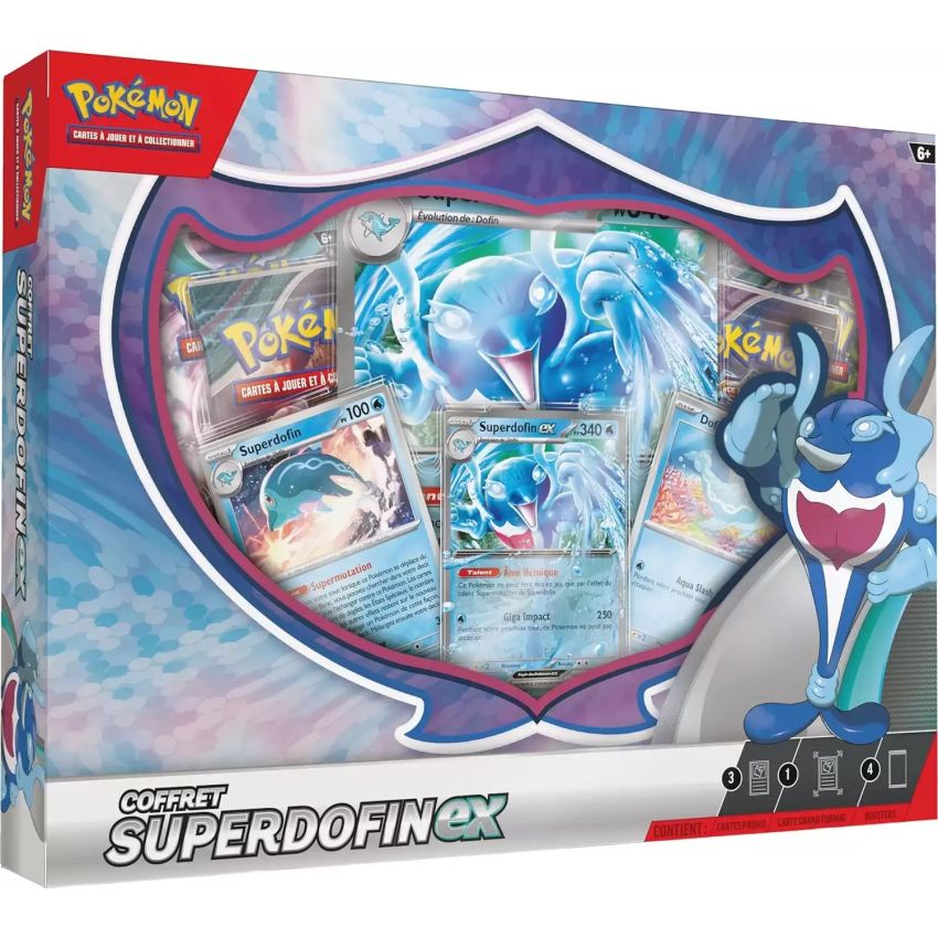 Pokemon Superdofin ex Box - Französisch