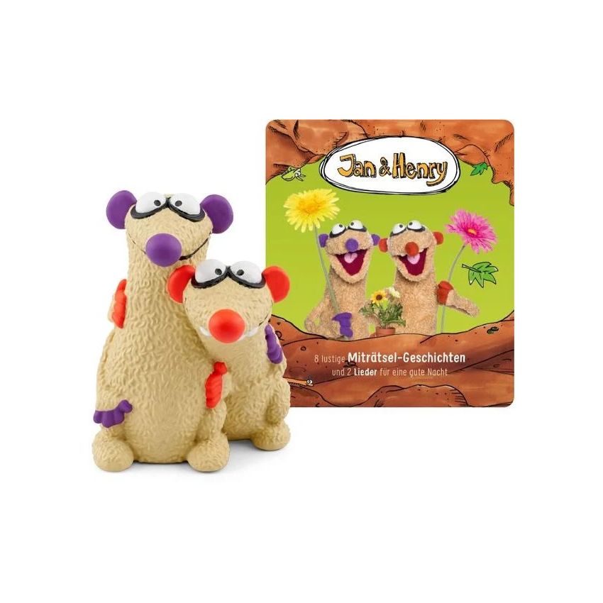 Tonies® -  Jan und Henry - 8 Rätsel und 2 Lieder
