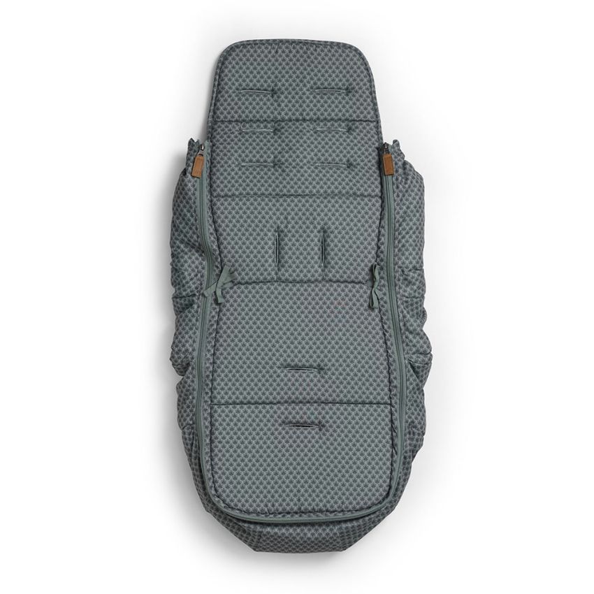 Elodie - Verstellbarer Ganzjahres Fusssack Turquoise Nouveau