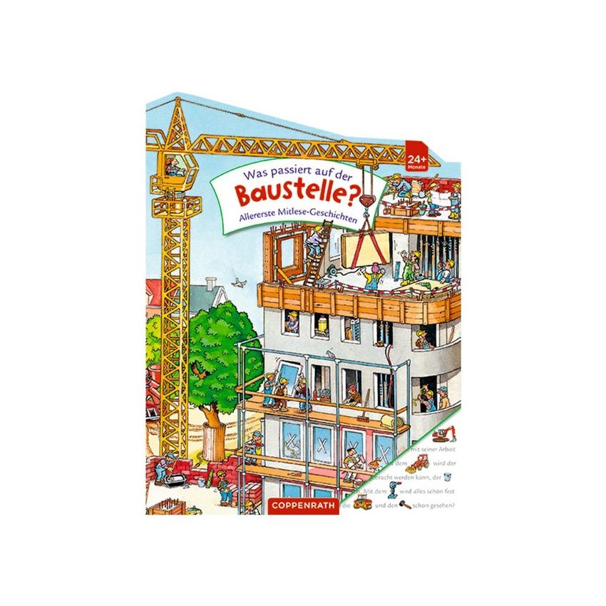 Coppenrath - Was passiert auf der Baustelle? Allererste Mitlese-Geschichten