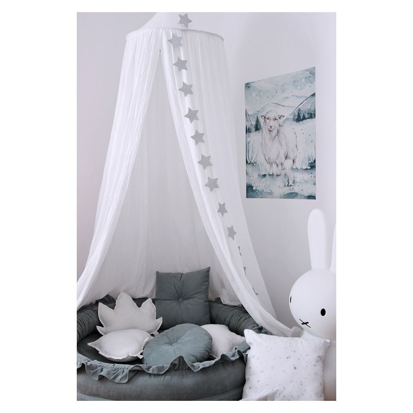 Cotton & Sweets - Baldachin Soft weiss Baumwolle