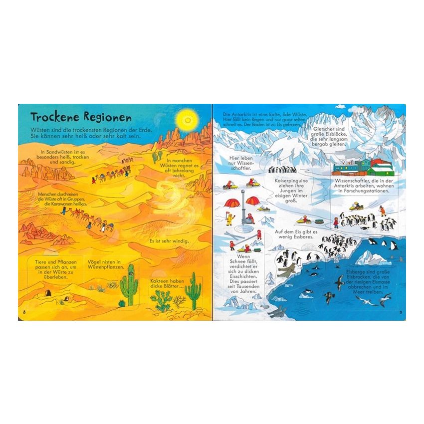 Usborne Verlag - Aufklappen und Entdecken: Unsere Erde