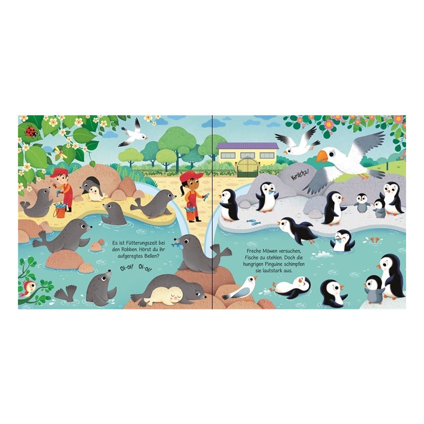 Usborne Verlag - Klänge der Natur: Was hörst du bei den Zootieren?