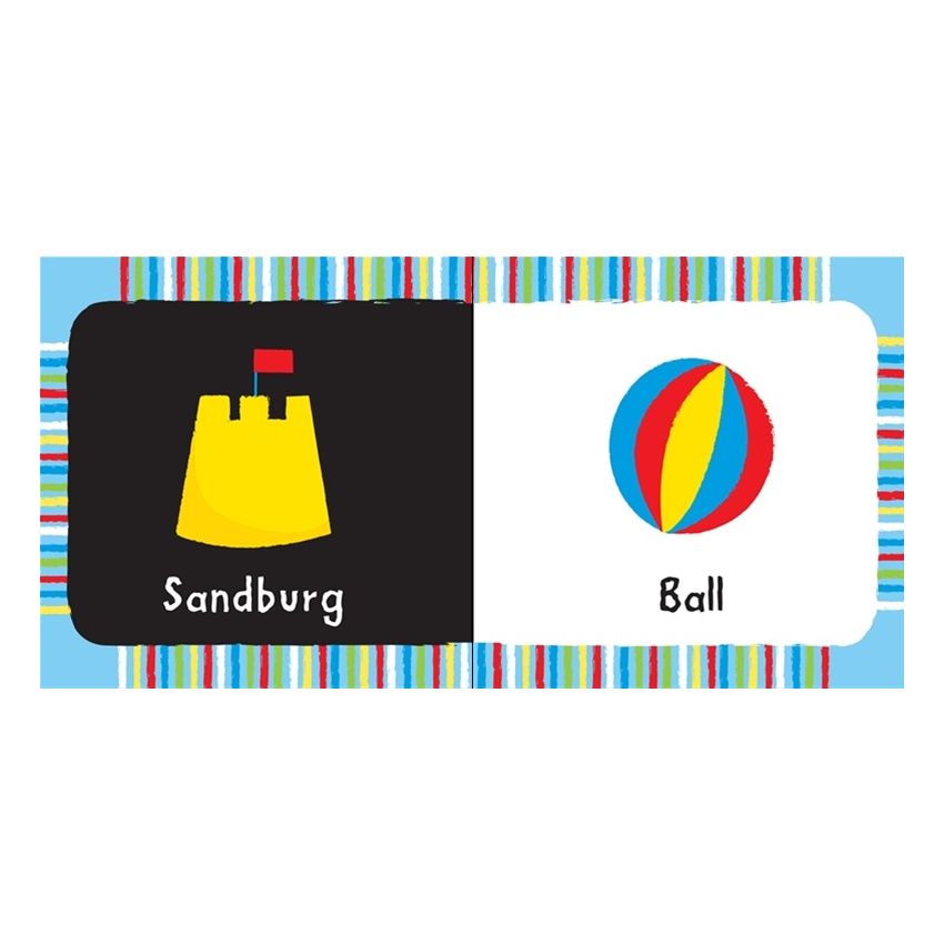 Usborne Verlag - Buggy- und Badebuch: Am Strand