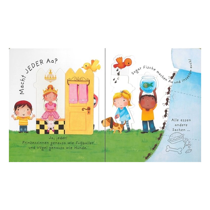 Usborne Verlag - Alle müssen mal aufs Klo