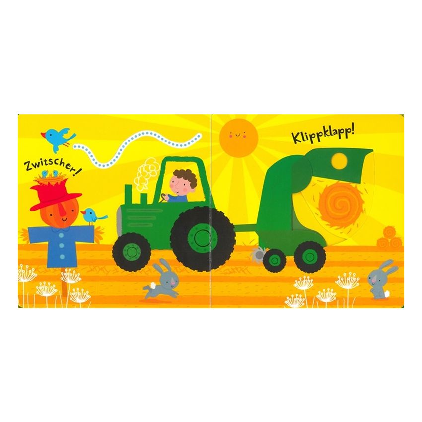 Usborne Verlag - Babys erstes Schiebebuch: Bauernhof