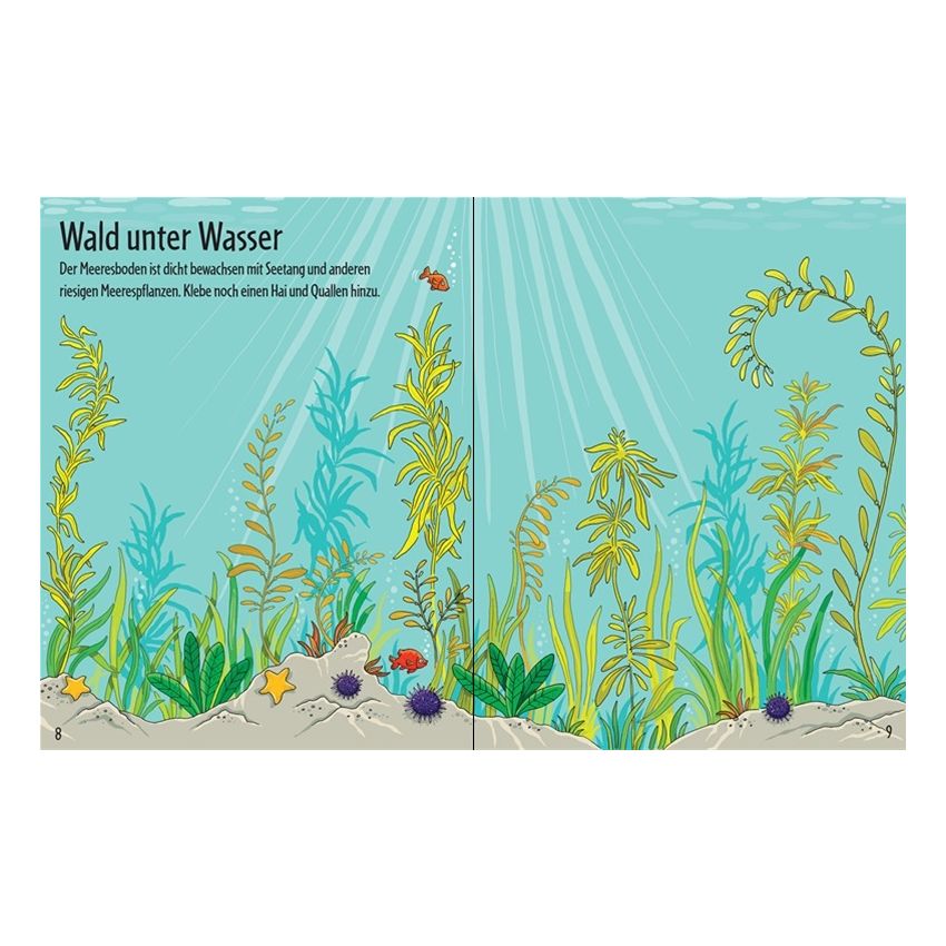 Usborne Verlag - Mein erstes Stickerbuch: Im Meer
