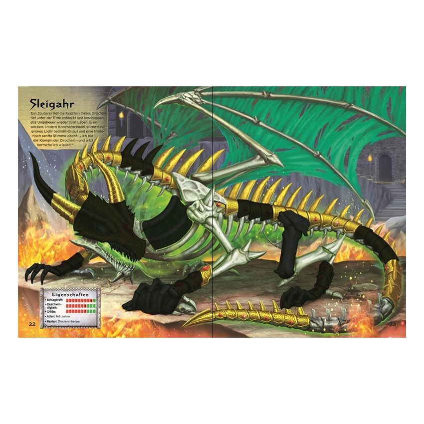 Usborne Verlag - Der große Stickerspaß: Drachen