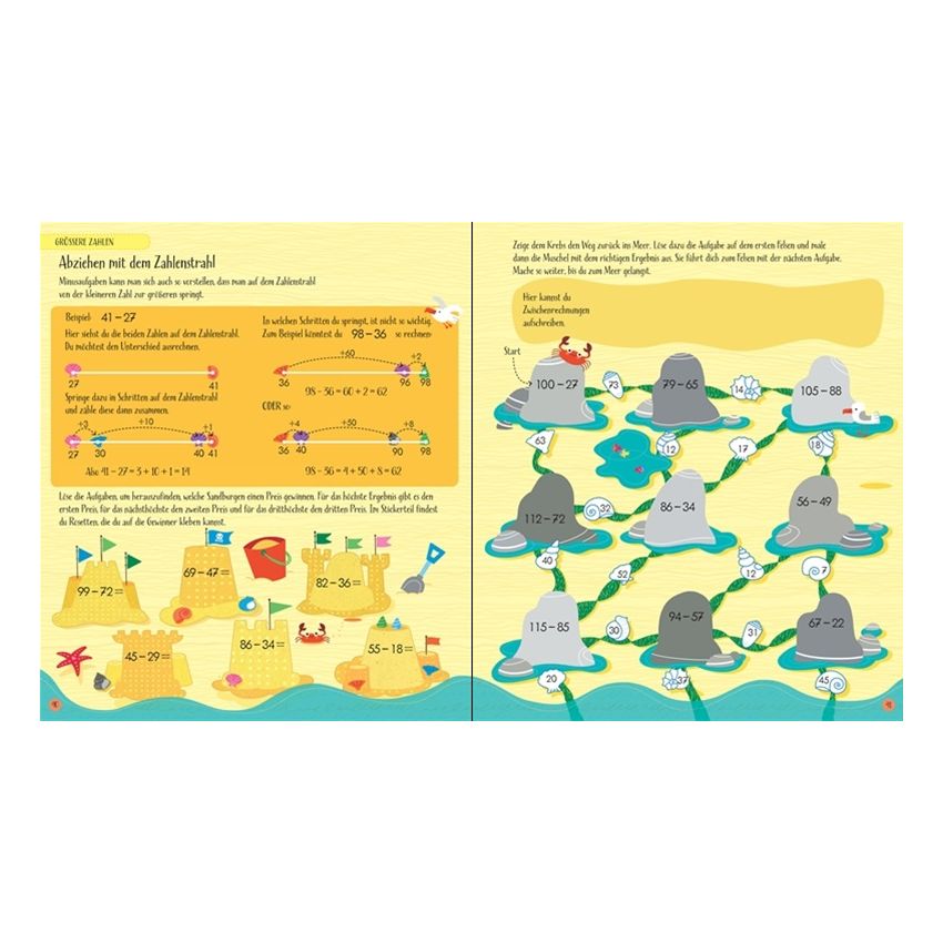 Usborne Verlag - Mathe spielend leicht verstehen: Rechnen mit Plus und Minus