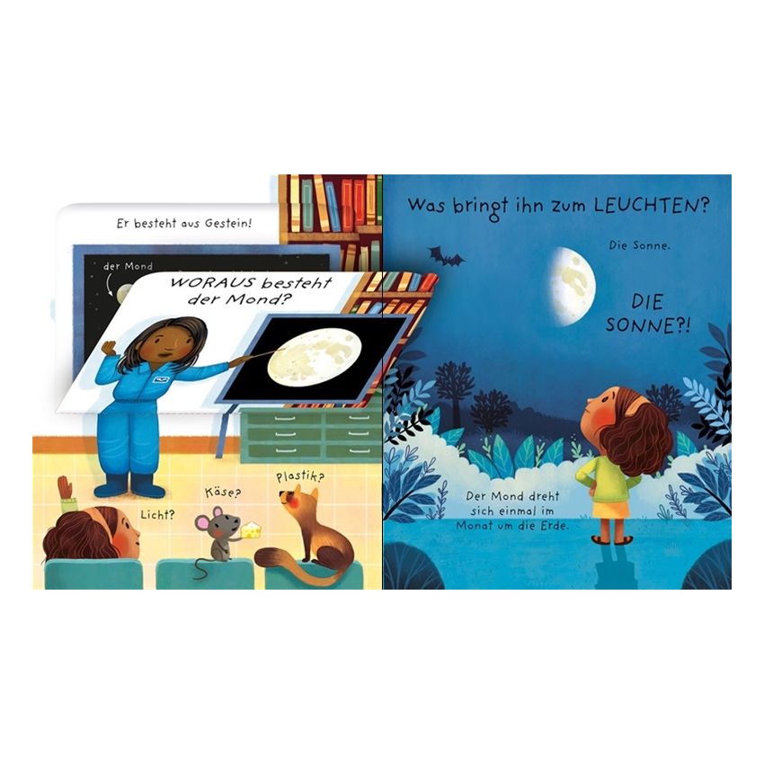 Usborne Verlag - Erklär mir den Mond