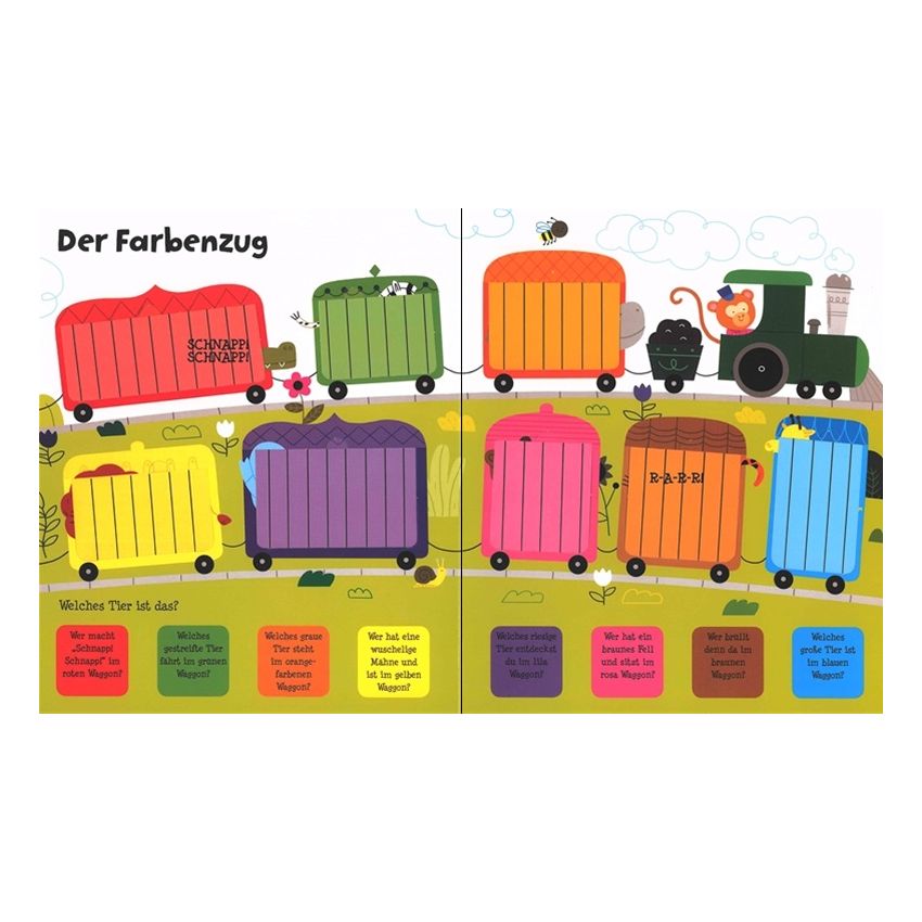 Usborne Verlag - Mein buntes Klappenbuch 