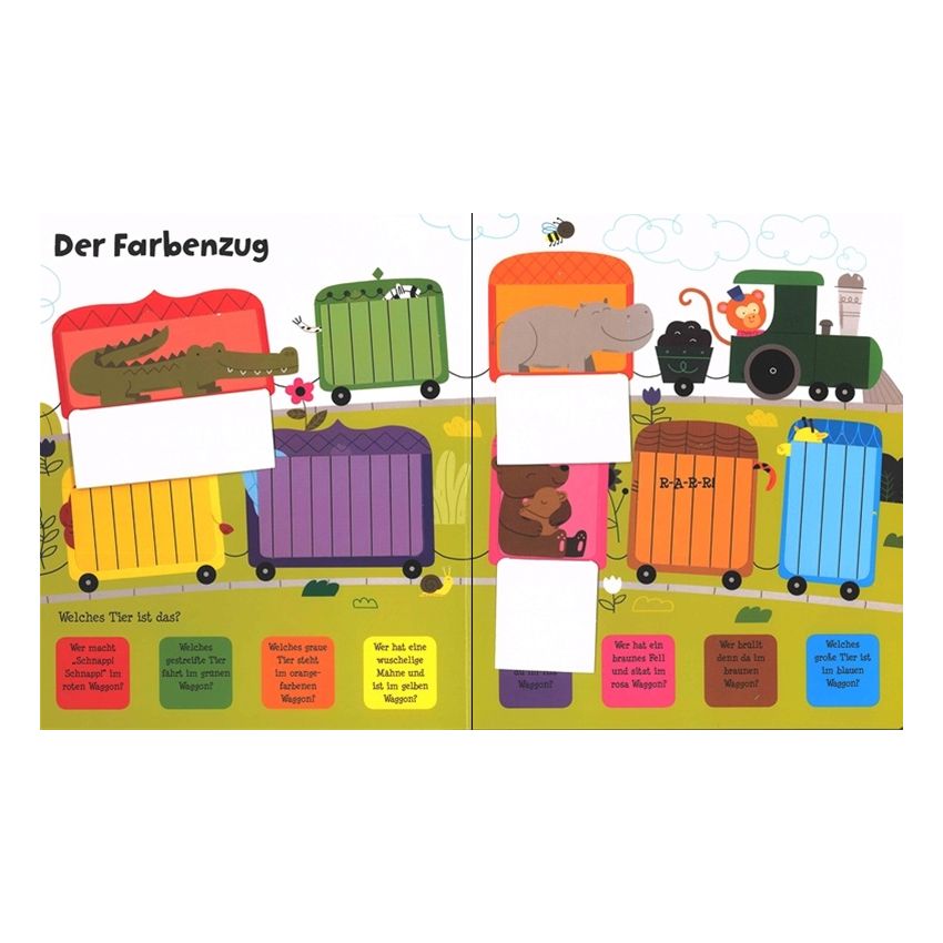 Usborne Verlag - Mein buntes Klappenbuch 